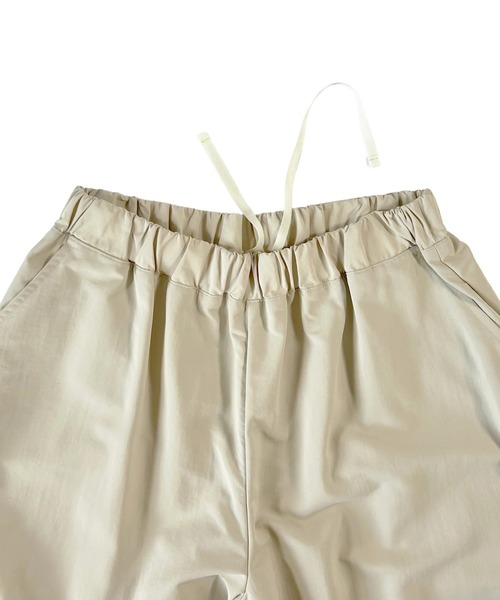 HARVESTY（ハーベスティ）の「HARVESTY / ハーベスティ EASY CIRCUS PANTS NYLON TUSSAH ナイロンタッサー サーカスパンツ（その他パンツ・レディース・チャコールグレー/アイボリー・0/1/2）」の12枚目の写真