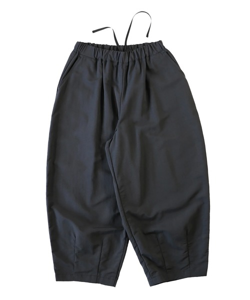 HARVESTY（ハーベスティ）の「HARVESTY / ハーベスティ EASY CIRCUS PANTS NYLON TUSSAH ナイロンタッサー サーカスパンツ（その他パンツ・レディース・チャコールグレー/アイボリー・0/1/2）」の17枚目の写真