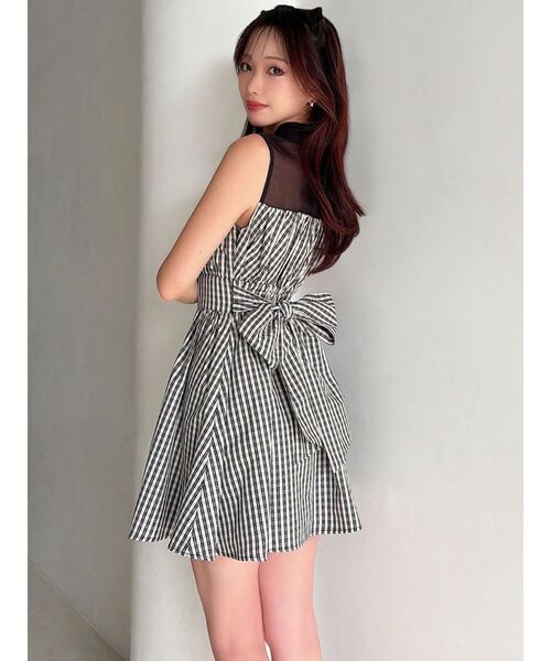 RESEXXY（リゼクシー）の「シャツレイヤードミニワンピース（ワンピース・レディース・ブラック/ブルー/その他1・FREE）」の16枚目の写真