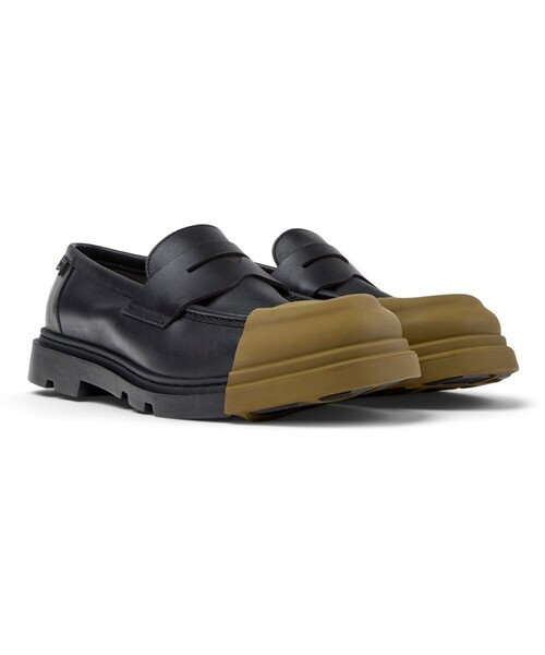 camper カンペール モカシン デッキシューズ メンズ 希少 CAMPER｜カンペールのモカシン/デッキシューズ（ブラック/黒色系・合成