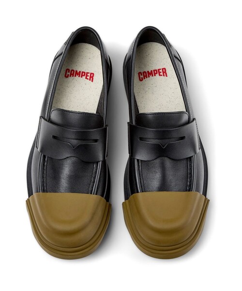 CAMPER（カンペール）の「[カンペール] JUNCTION / カジュアルシューズ（モカシン/デッキシューズ・メンズ・ブラック・27.0cm/28.0cm/27.5cm/26.0cm/25.5cm）」の3枚目の写真
