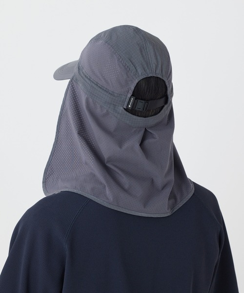 Snow Peak（スノーピーク）の「Snow Peak / Insect Shield Cap インセクトシールドキャップ（キャップ・メンズ・グレイッシュベージュ/ブラウン/チャコール・ONE SIZE）」の6枚目の写真