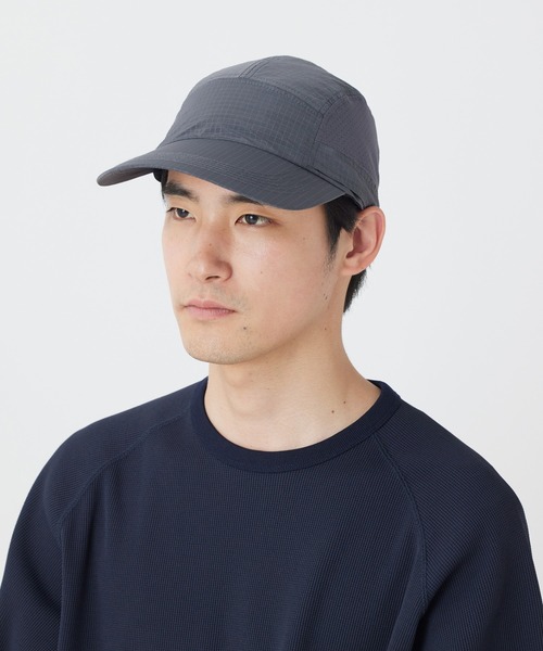 Snow Peak（スノーピーク）の「Snow Peak / Insect Shield Cap インセクトシールドキャップ（キャップ・メンズ・グレイッシュベージュ/ブラウン/チャコール・ONE SIZE）」の4枚目の写真