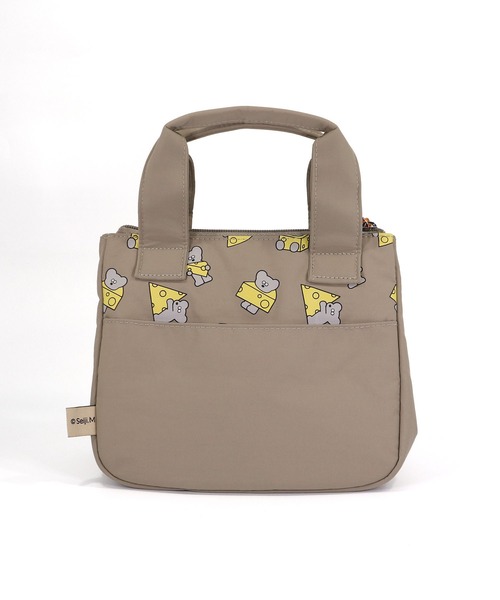 THE BAREFOOT(ベアフット)の「【 ねずみのANDY 】 保温保冷 ランチバッグ adlw-7463 LSI(お弁当箱・レディース・ベージュ・FREE)」の8枚目の写真