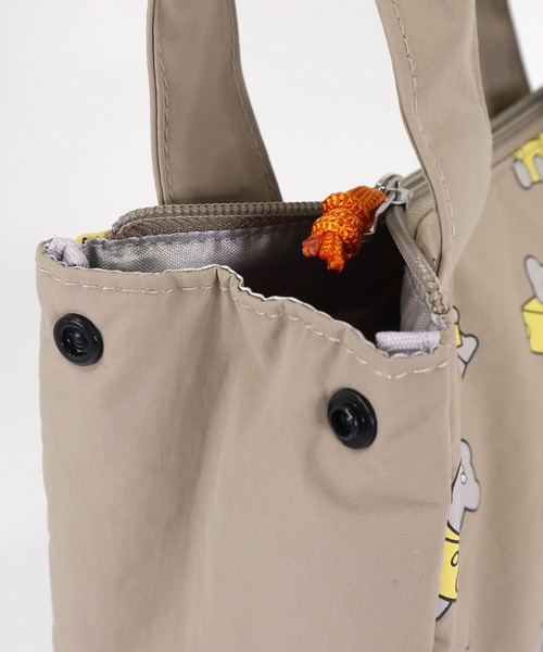 THE BAREFOOT(ベアフット)の「【 ねずみのANDY 】 保温保冷 ランチバッグ adlw-7463 LSI(お弁当箱・レディース・ベージュ・FREE)」の11枚目の写真