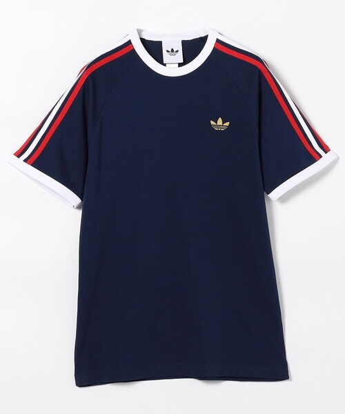 adidas(アディダス)の「adidas/アディダス 3-STRIPES TEE(Tシャツ/カットソー・メンズ・ホワイト/ワインレッド/ブラック/インディゴブルー/イエロー/その他9/ブルー/サックスブルー・X-LARGE/LARGE/MEDIUM)」の8枚目の写真