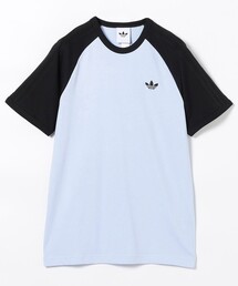 adidas(�A�f�B�_�X)��adidas/�A�f�B�_�X 3-STRIPES TEE(T�V���c/�J�b�g�\�[)