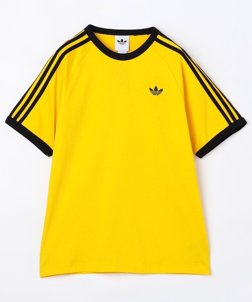 adidas(アディダス)の「adidas/アディダス 3-STRIPES TEE(Tシャツ/カットソー・メンズ・ホワイト/ワインレッド/ブラック/インディゴブルー/イエロー/その他9/ブルー/サックスブルー・X-LARGE/LARGE/MEDIUM)」の6枚目の写真