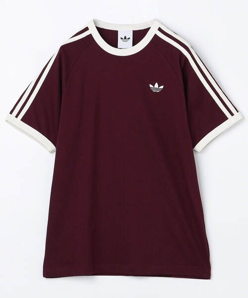 adidas(アディダス)の「adidas/アディダス 3-STRIPES TEE(Tシャツ/カットソー・メンズ・ホワイト/ワインレッド/ブラック/インディゴブルー/イエロー/その他9/ブルー/サックスブルー・X-LARGE/LARGE/MEDIUM)」の7枚目の写真