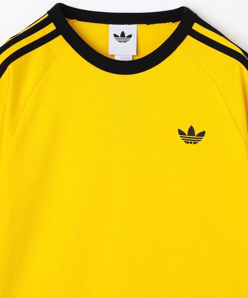adidas(アディダス)の「adidas/アディダス 3-STRIPES TEE(Tシャツ/カットソー・メンズ・ホワイト/ワインレッド/ブラック/インディゴブルー/イエロー/その他9/ブルー/サックスブルー・X-LARGE/LARGE/MEDIUM)」の9枚目の写真