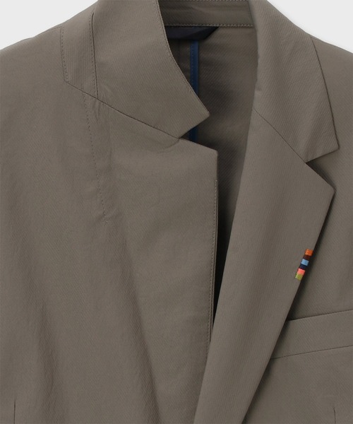 Paul Smith(ポールスミス)の「テクニカルツイル 2Bジャケット / 163163 2324E(テーラードジャケット・メンズ・グレイッシュベージュ/ブラック・SMALL/MEDIUM/LARGE/X-LARGE/M2/L2)」の6枚目の写真