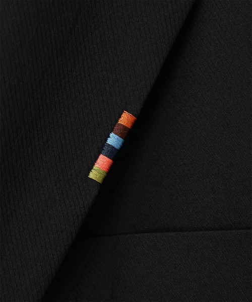 Paul Smith（ポールスミス）の「テクニカルツイル 2Bジャケット / 163163 2324E（テーラードジャケット・メンズ・グレイッシュベージュ/ブラック・SMALL/MEDIUM/LARGE/X-LARGE/M2/L2）」の9枚目の写真