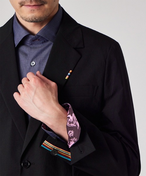 Paul Smith(ポールスミス)の「テクニカルツイル 2Bジャケット / 163163 2324E(テーラードジャケット・メンズ・グレイッシュベージュ/ブラック・SMALL/MEDIUM/LARGE/X-LARGE/M2/L2)」の15枚目の写真