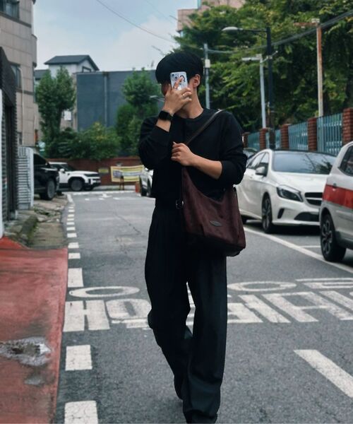 JUAN HOMME(ジュアンオム)の「ピンストライプマッドプリーツワイドトラウザー(チャコール)(スラックス・メンズ・その他・SMALL/MEDIUM/LARGE)」の15枚目の写真