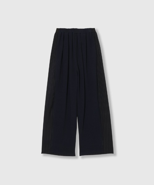 THINGS THAT MATTER(シングス ザット マター)の「SMART STRIPE SWEAT PANTS / スマート ストライプ スウェット パンツ(スウェットパンツ・レディース・ネイビー/ブラック・FREE)」の18枚目の写真