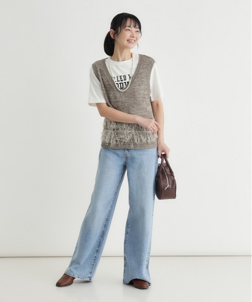 Levi's（リーバイス）の「Levi's(リーバイス)【レディース】「CINCH」バギー（その他パンツ・レディース・ライトインディゴブルー・24inch/25inch/26inch/27inch）」の10枚目の写真