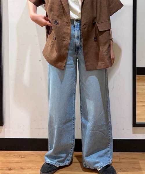 Levi's（リーバイス）の「Levi's(リーバイス)【レディース】「CINCH」バギー（その他パンツ・レディース・ライトインディゴブルー・24inch/25inch/26inch/27inch）」の19枚目の写真
