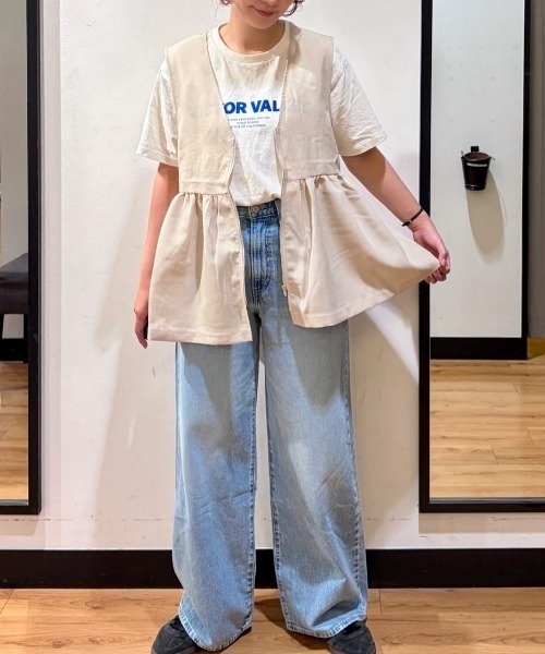 Levi's（リーバイス）の「Levi's(リーバイス)【レディース】「CINCH」バギー（その他パンツ・レディース・ライトインディゴブルー・24inch/25inch/26inch/27inch）」の16枚目の写真