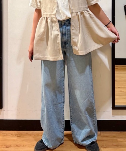 Levi's（リーバイス）の「Levi's(リーバイス)【レディース】「CINCH」バギー（その他パンツ・レディース・ライトインディゴブルー・24inch/25inch/26inch/27inch）」の15枚目の写真