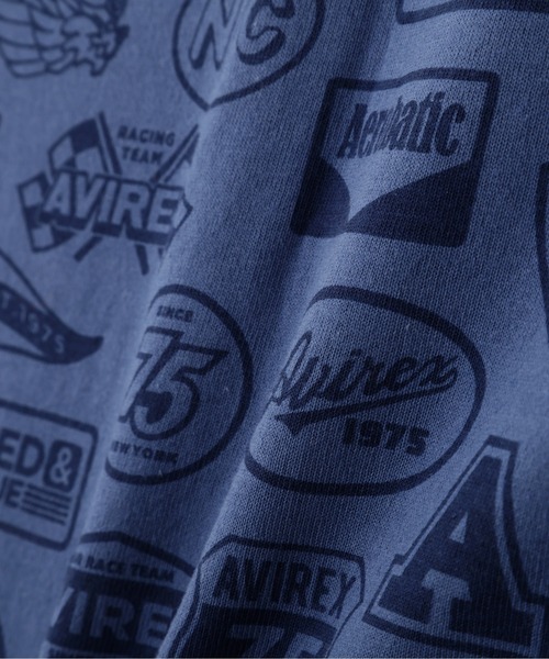 AVIREX(アヴィレックス)の「《直営店限定》RINGER PATCH MOTIF FULL PRINT TANK TOP(タンクトップ・レディース・ネイビー/ライトブラウン・F)」の12枚目の写真