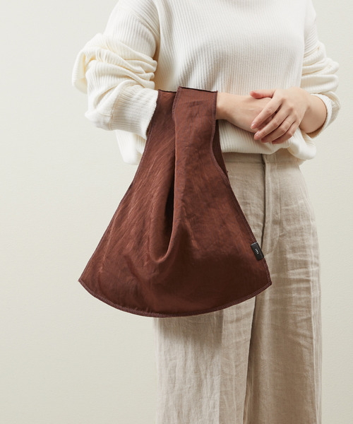 And A(アンドエー)の「ITTI イッチ / ANNIE REGISTER BAG - M CERATO BRIGHTCERATO BRIGHT ナイロントートバッグ マルシェバッグ / ITTI-BAG-184-CB(トートバッグ・メンズ・オリーブ/オレンジ/ブラウン/ブラック・FREE)」の22枚目の写真