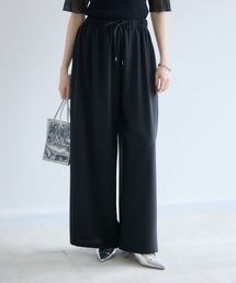 cloche  機能素材ワイドパンツ