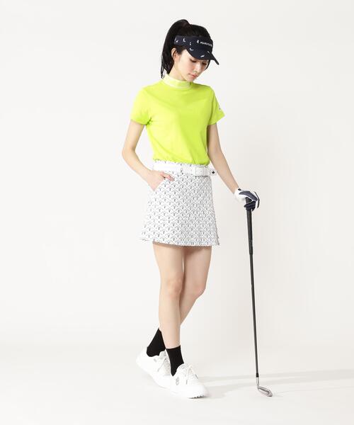 PEARLY GATES（パーリーゲイツ）の「【PEARLY GATES】ロゴアーガイル　Ｐｅストレッチヘリンボーン（スカート・レディース・ホワイト系その他・MEDIUM/LARGE/SMALL）」の3枚目の写真