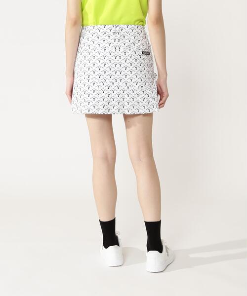 PEARLY GATES（パーリーゲイツ）の「【PEARLY GATES】ロゴアーガイル　Ｐｅストレッチヘリンボーン（スカート・レディース・ホワイト系その他・MEDIUM/LARGE/SMALL）」の5枚目の写真