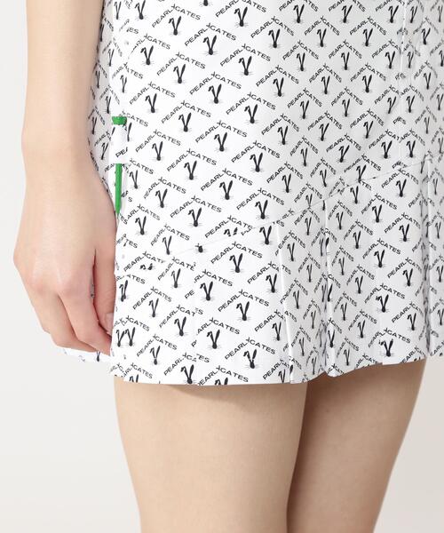 PEARLY GATES（パーリーゲイツ）の「【PEARLY GATES】ロゴアーガイル　Ｐｅストレッチヘリンボーン（スカート・レディース・ホワイト系その他・MEDIUM/LARGE/SMALL）」の8枚目の写真