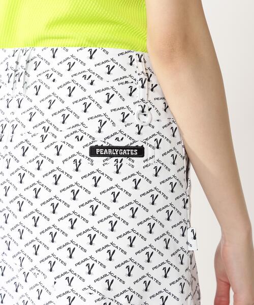 PEARLY GATES（パーリーゲイツ）の「【PEARLY GATES】ロゴアーガイル　Ｐｅストレッチヘリンボーン（スカート・レディース・ホワイト系その他・MEDIUM/LARGE/SMALL）」の9枚目の写真