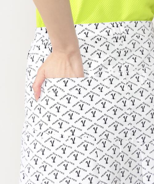 PEARLY GATES（パーリーゲイツ）の「【PEARLY GATES】ロゴアーガイル　Ｐｅストレッチヘリンボーン（スカート・レディース・ホワイト系その他・MEDIUM/LARGE/SMALL）」の10枚目の写真