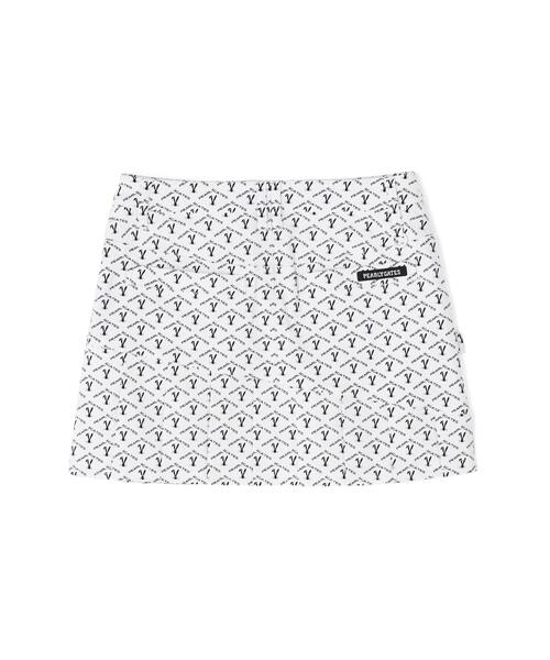 PEARLY GATES（パーリーゲイツ）の「【PEARLY GATES】ロゴアーガイル　Ｐｅストレッチヘリンボーン（スカート・レディース・ホワイト系その他・MEDIUM/LARGE/SMALL）」の12枚目の写真