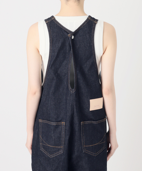 Spick & Span(スピックアンドスパン)の「《追加》SOMETHING / サムシング for Spick & Span 別注 ALLINONE(つなぎ/オールインワン・レディース・アイボリー/ネイビー・SMALL)」の21枚目の写真