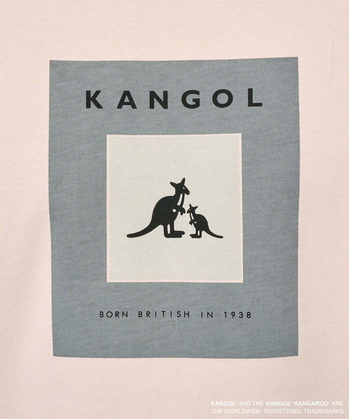 a.v.v(アーヴェヴェ)の「【コラボ/接触冷感】KANGOLスクエアプリントロングシルエットカットソー(Tシャツ/カットソー・メンズ・ピンク/ブラック・46/48)」の17枚目の写真