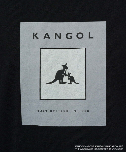 a.v.v(アーヴェヴェ)の「【コラボ/接触冷感】KANGOLスクエアプリントロングシルエットカットソー(Tシャツ/カットソー・メンズ・ピンク/ブラック・46/48)」の18枚目の写真