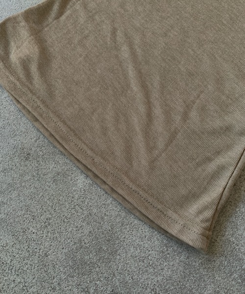 Teem Store(チームストア)の「レタリングプリントシアーピチTシャツ(Tシャツ/カットソー・レディース・ブラウン・M/S)」の7枚目の写真