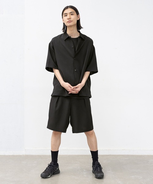 LAKOLE（ラコレ）の「楊柳ジャガードレギュラーシャツ / 648304（シャツ/ブラウス・メンズ・グレイッシュベージュ/テラコッタ/カーキ/ブラック・LARGE/MEDIUM）」の7枚目の写真