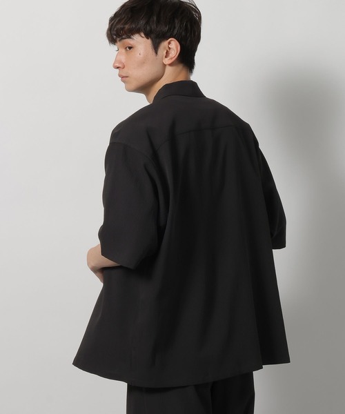 LAKOLE（ラコレ）の「楊柳ジャガードレギュラーシャツ / 648304（シャツ/ブラウス・メンズ・グレイッシュベージュ/テラコッタ/カーキ/ブラック・LARGE/MEDIUM）」の16枚目の写真