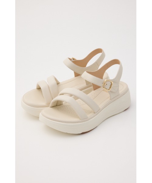 STACCATO(スタッカート)の「【再入荷】ソフティーコンフォートデイサンダル(サンダル・レディース・ホワイト/ブラック・22.5cm/23cm/23.5cm/24cm/24.5cm)」の1枚目の写真