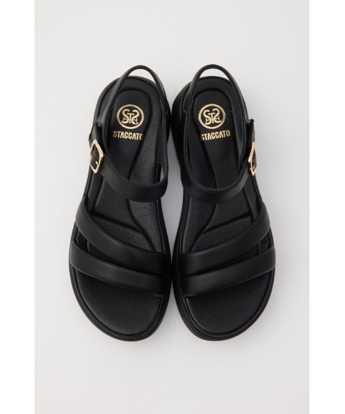 STACCATO(スタッカート)の「【再入荷】ソフティーコンフォートデイサンダル(サンダル・レディース・ホワイト/ブラック・22.5cm/23cm/23.5cm/24cm/24.5cm)」の17枚目の写真