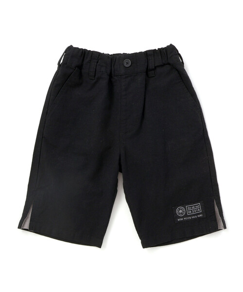 BeBe Petits Pois Vert(ベベプチポワヴェール)の「マチ配色ショートパンツ(その他パンツ・キッズ・ブラック/ベージュ・120cm/130cm/150cm/140cm/110cm/160cm)」の9枚目の写真