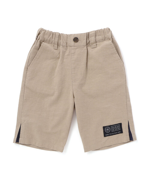 BeBe Petits Pois Vert(ベベプチポワヴェール)の「マチ配色ショートパンツ(その他パンツ・キッズ・ブラック/ベージュ・120cm/130cm/150cm/140cm/110cm/160cm)」の13枚目の写真