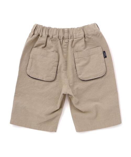 BeBe Petits Pois Vert(ベベプチポワヴェール)の「マチ配色ショートパンツ(その他パンツ・キッズ・ブラック/ベージュ・120cm/130cm/150cm/140cm/110cm/160cm)」の14枚目の写真