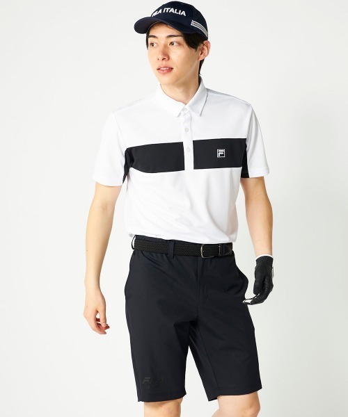 FILA GOLF(フィラゴルフ )の「【FILA GOLF:フィラゴルフ】半袖シャツ ゴルフ 通気性 速乾性(ポロシャツ・メンズ・ホワイト/ブラック/ベージュ・MEDIUM/LARGE/X-LARGE/XX-LARGE)」の12枚目の写真