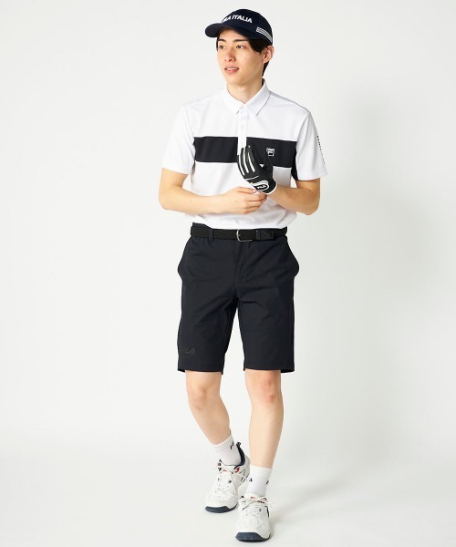 FILA GOLF(フィラゴルフ )の「【FILA GOLF:フィラゴルフ】半袖シャツ ゴルフ 通気性 速乾性(ポロシャツ・メンズ・ホワイト/ブラック/ベージュ・MEDIUM/LARGE/X-LARGE/XX-LARGE)」の13枚目の写真