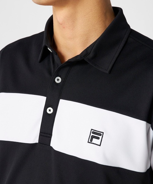 FILA GOLF(フィラゴルフ )の「【FILA GOLF:フィラゴルフ】半袖シャツ ゴルフ 通気性 速乾性(ポロシャツ・メンズ・ホワイト/ブラック/ベージュ・MEDIUM/LARGE/X-LARGE/XX-LARGE)」の17枚目の写真