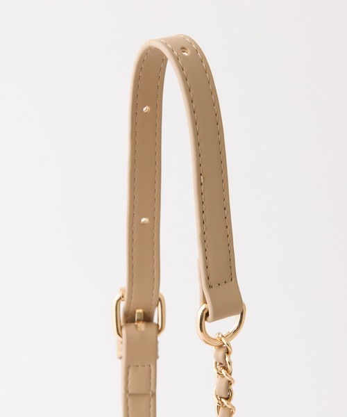 one after another NICE CLAUP（ワンアフターアナザーナイスクラップ）の「2wayミニバック（ショルダーバッグ・レディース・ベージュ/ブラック/オフホワイト/ブラック系その他・FREE）」の10枚目の写真