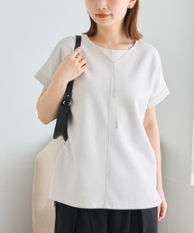 LAVEANGE | 3WAYチェーン付き異素材プルオーバー(Tシャツ/カットソー)