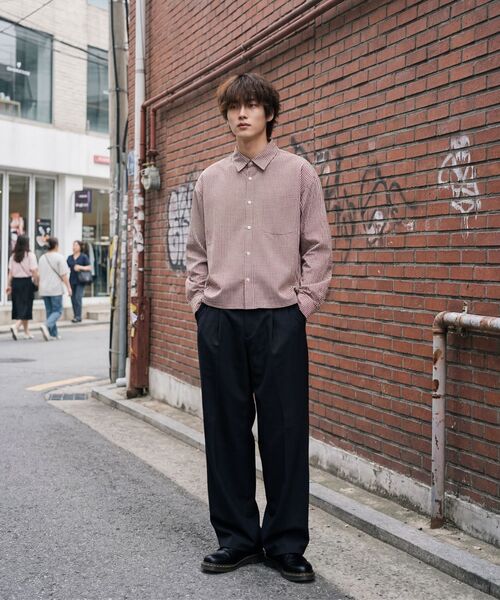 AGOD（エージーオーディー）の「ストラップバンディングワイドスラックス[ブラック]（スラックス・レディース・その他・LARGE/SMALL/MEDIUM）」の13枚目の写真
