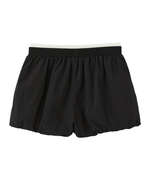 RAIMENT(レイメント)の「(W) ウィメンズナイロンパンプキンバルーンショーツ_ブラック(その他パンツ・レディース・その他・WM/WS)」の5枚目の写真
